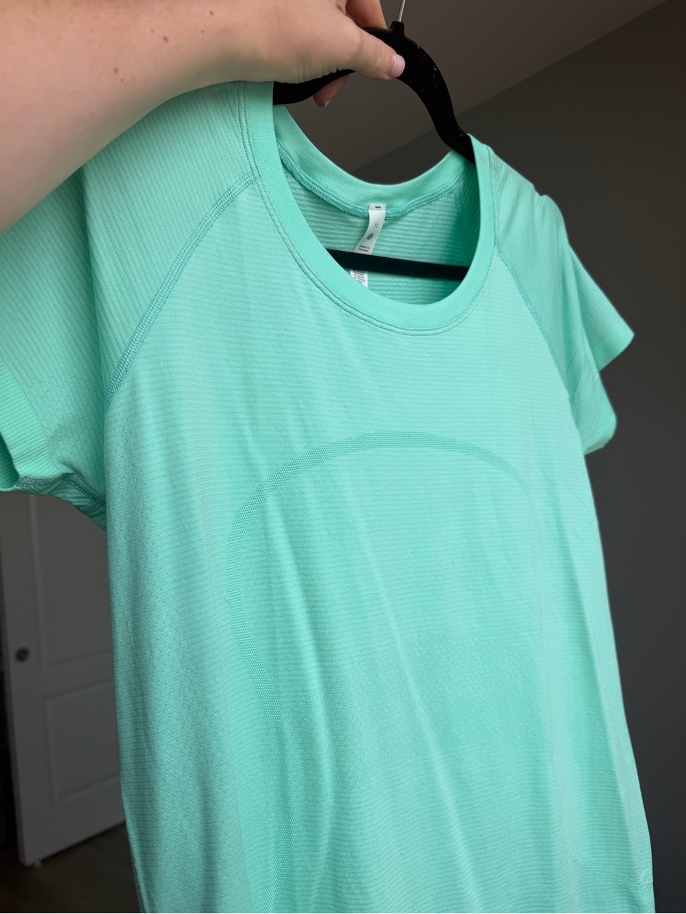 lululemon athletica Mint Green Short Sleeve Active Tee